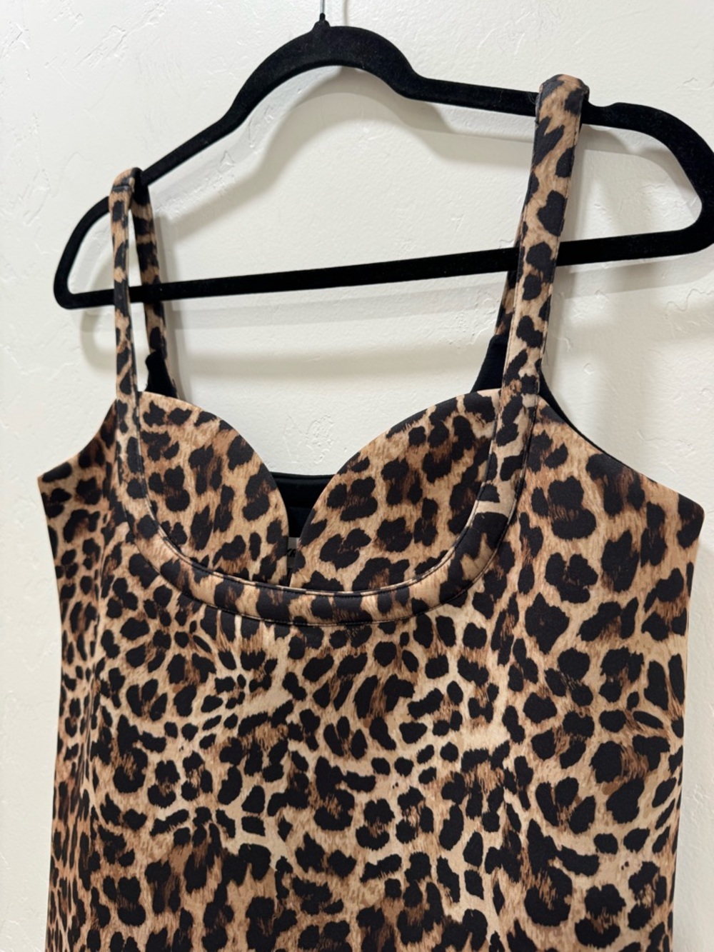 NWT Anthropologie Dhruv Kapoor Leopard Mini Dress Women's Medium Cocktail - Picture 6 of 16